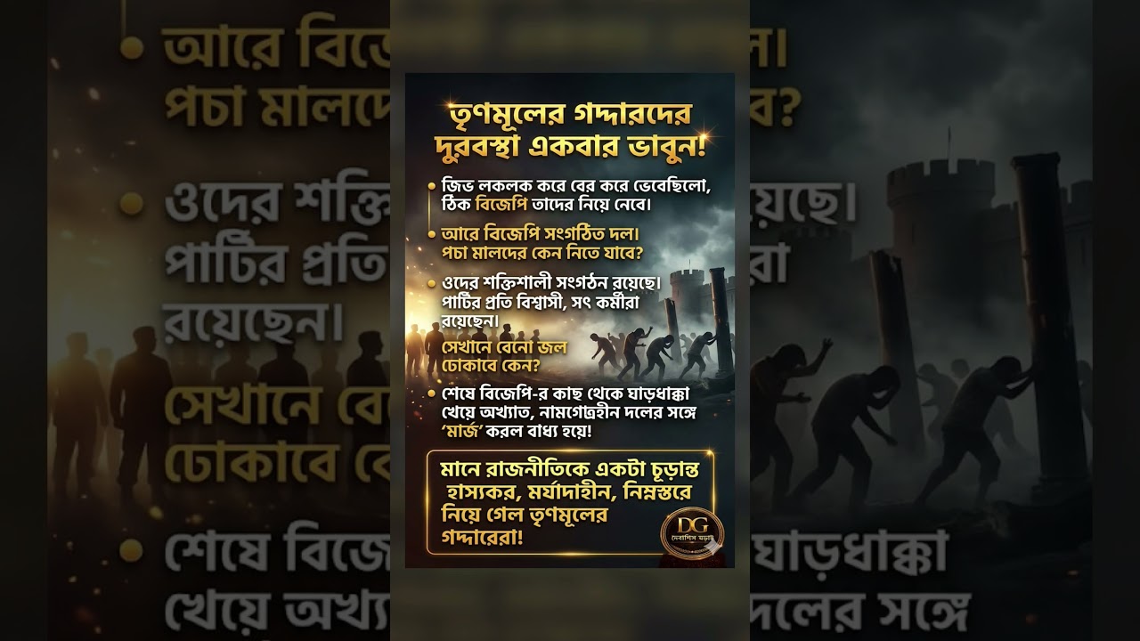 BJP Rejects TMC Defectors! #WestBengalPolitics #PoliticalNews #TMC #bjp  #IndianPolitics #bengal