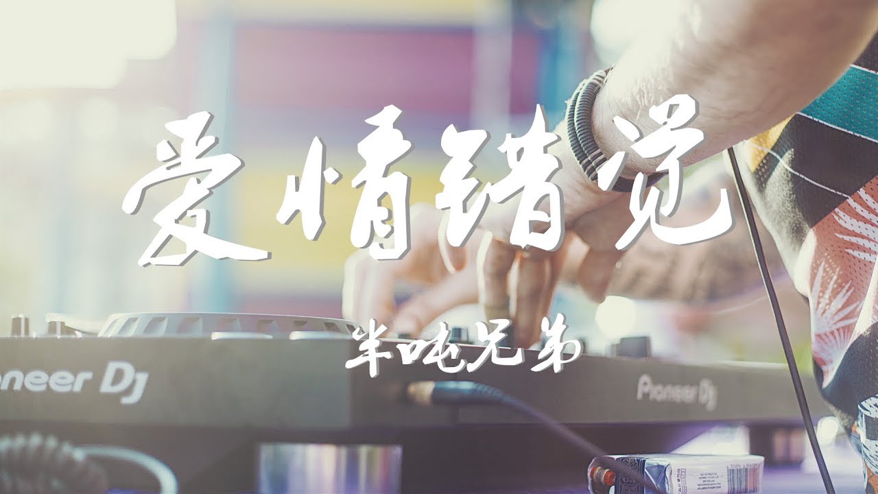 《爱情错觉》半吨兄弟（Cover：王娅）「看窗外的世界 繁华喧闹的夜 孤单身影随风 在空中摇摇坠跌」【动态歌词Lyrics】