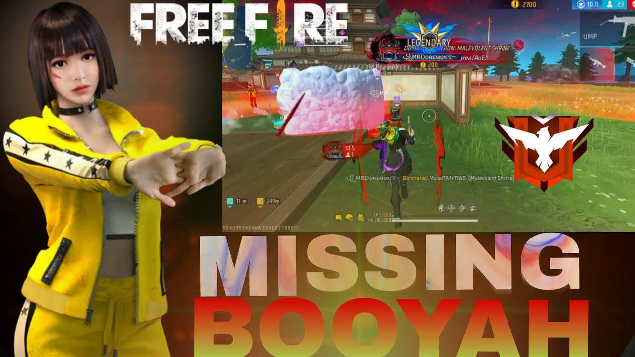 Missing booyah 🎯 4 vs 4 squad full video gameplay Free Fire #freefiremax #freefirebrasil #halo #vs 