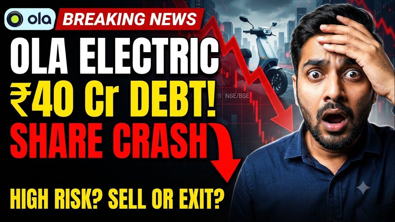Ola Electric Share Crash Analysis 2026 | Debt, Legal Battle & Future Outlook