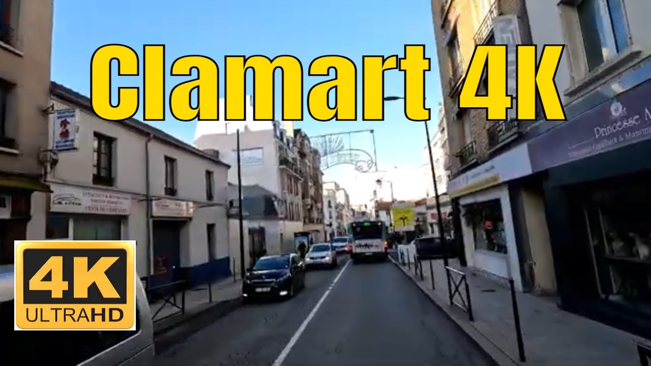 Clamart 4K - Driving- French region