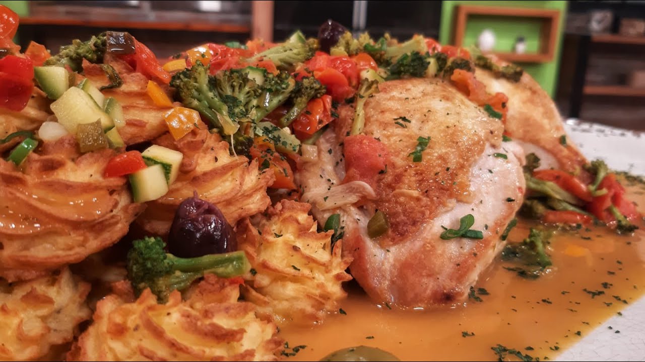 Receta de hoy: Supremas rellenas con puré duquesa