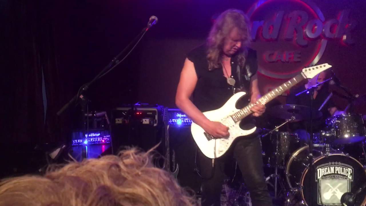 Dream Police Wig Wam Hard Rock Cafe Oslo - guitar solo by Mr Trond Holter - IN THE MONKEY HOUR