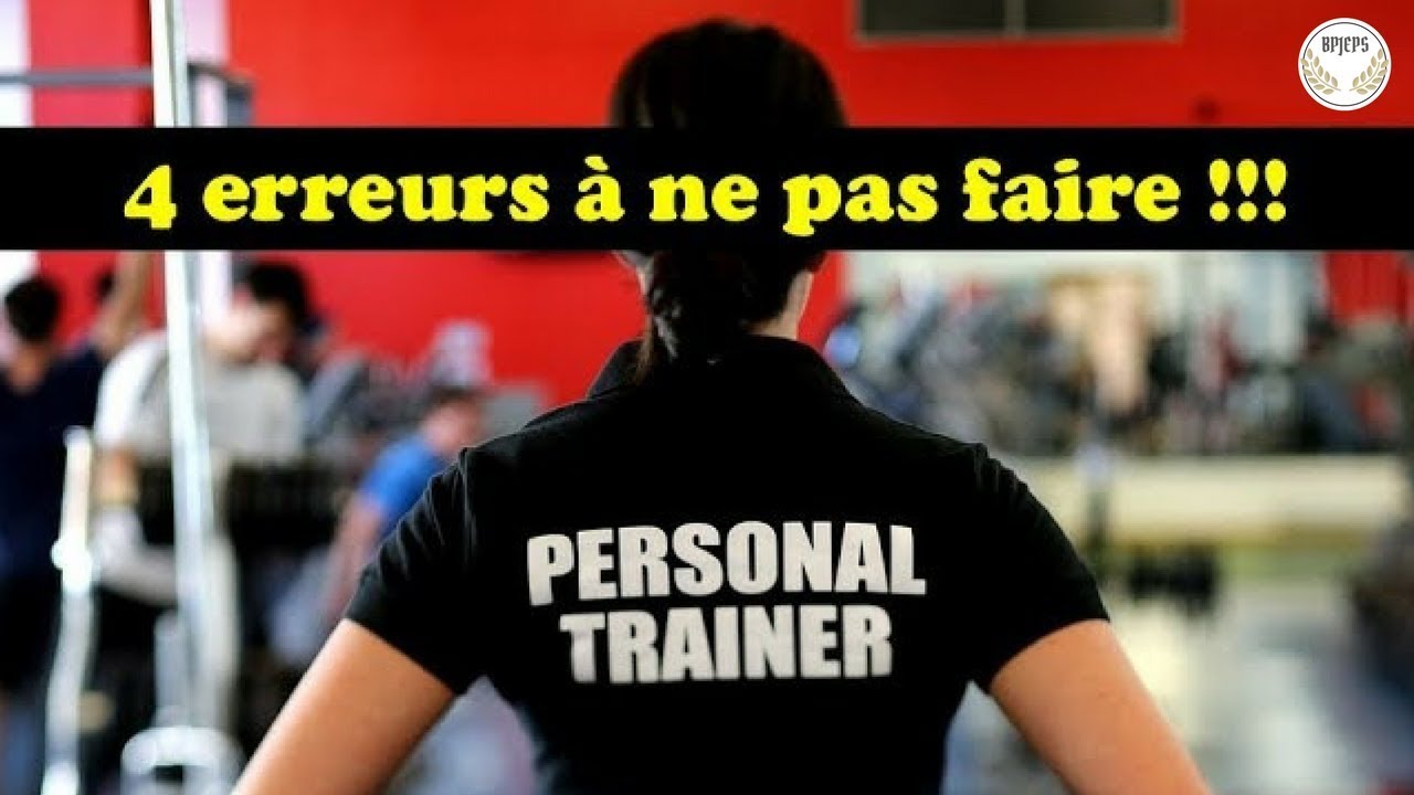4 erreurs des coachs sportifs qui se lancent (ft. Christophe Bats)