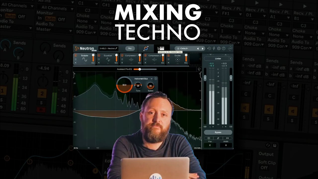 Миксирование техно с использованием Izotope Neutron 4 + Tonal Balance Control 2