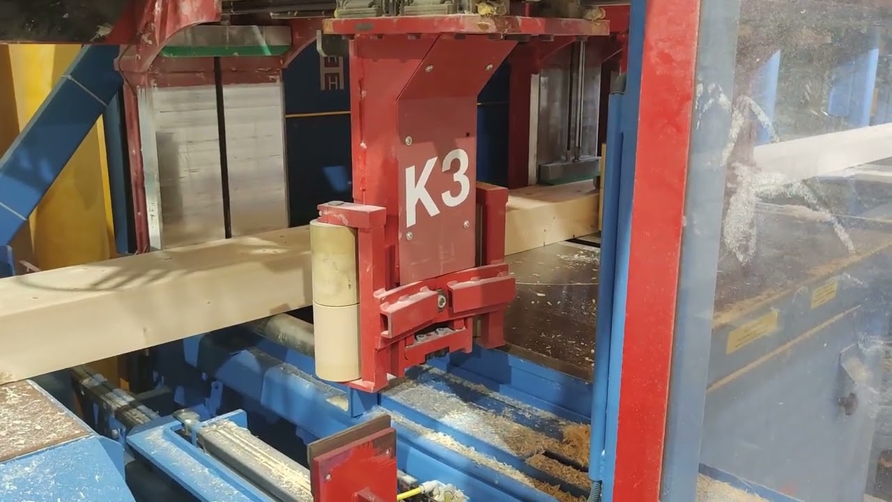 HUNDEGGER K3. Станок для производства домов.