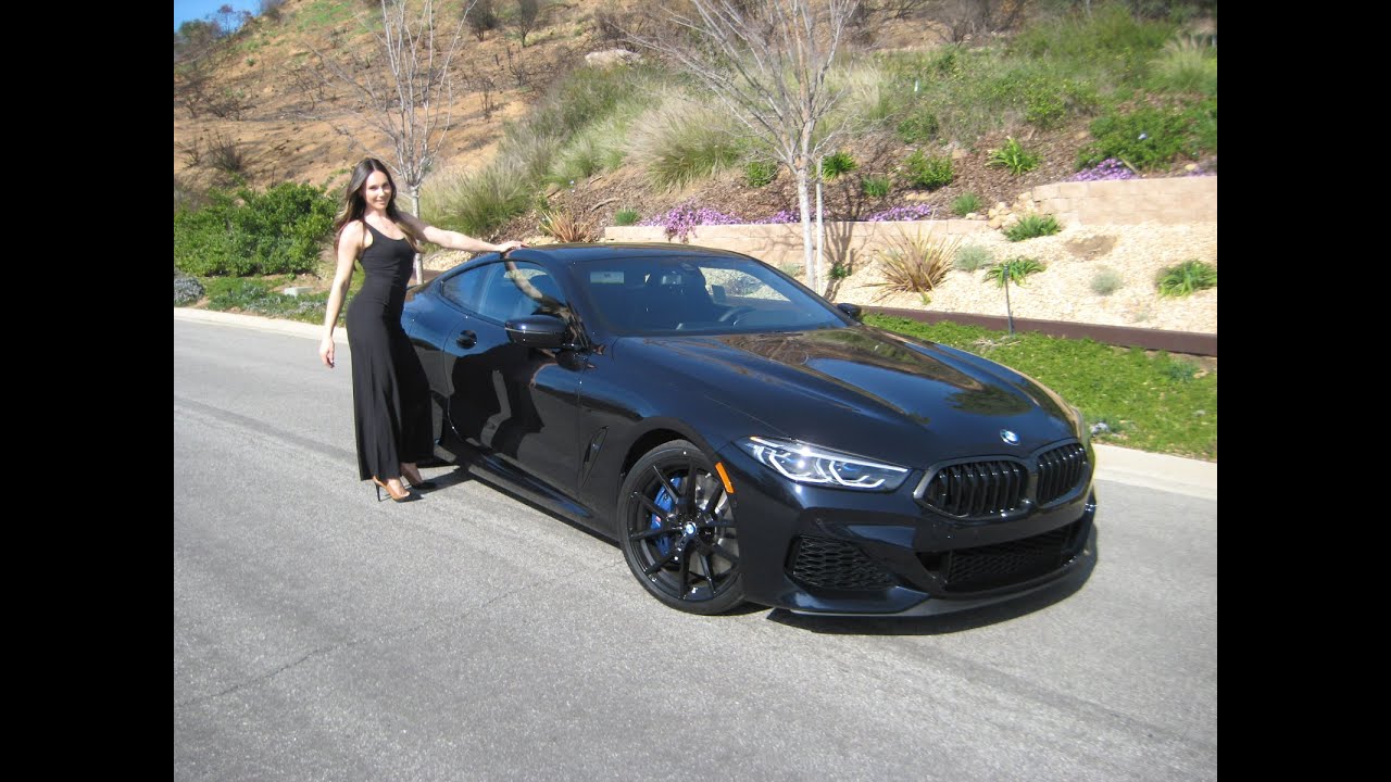 New BMW M850i Carbon Black / Exhaust Sound / 20