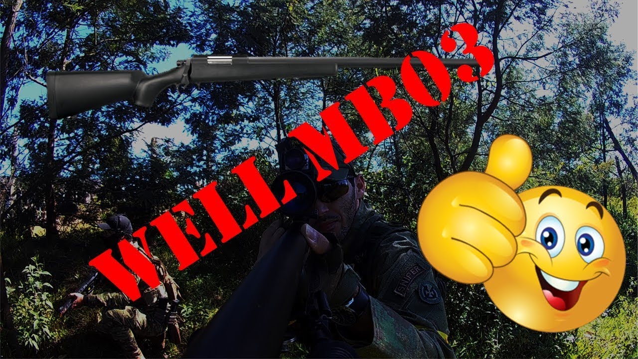 Sniper Airsoft - Well Mb03 1S1K