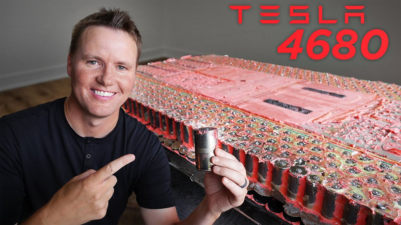 Picking up my New Tesla 4680 Battery!