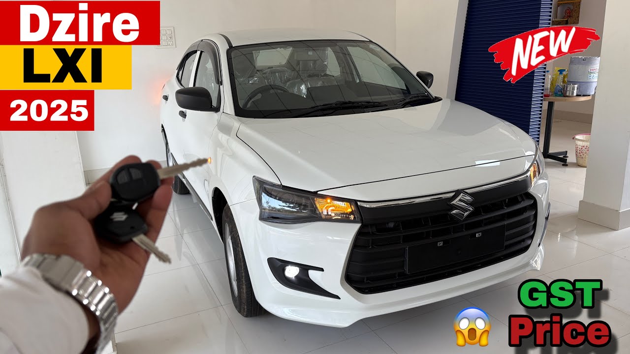  New Maruti Suzuki Dzire LXI Model 2025 Price Mileage Maruti Dzire Base model Details Reviews 