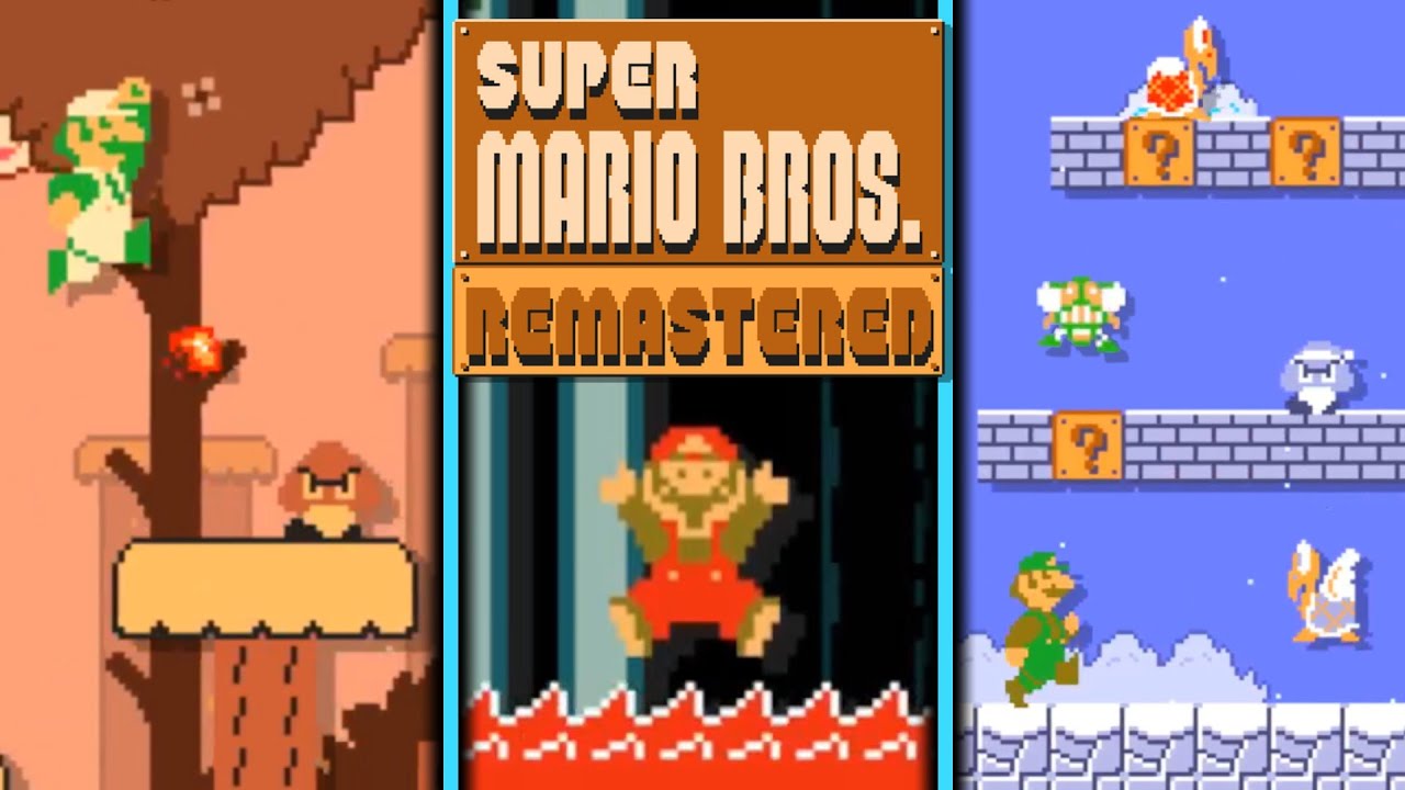 Super Mario Bros Remastered — ПОТРЯСАЮЩАЯ игра! — Фан-игра по мотивам Mario Maker для ПК.
