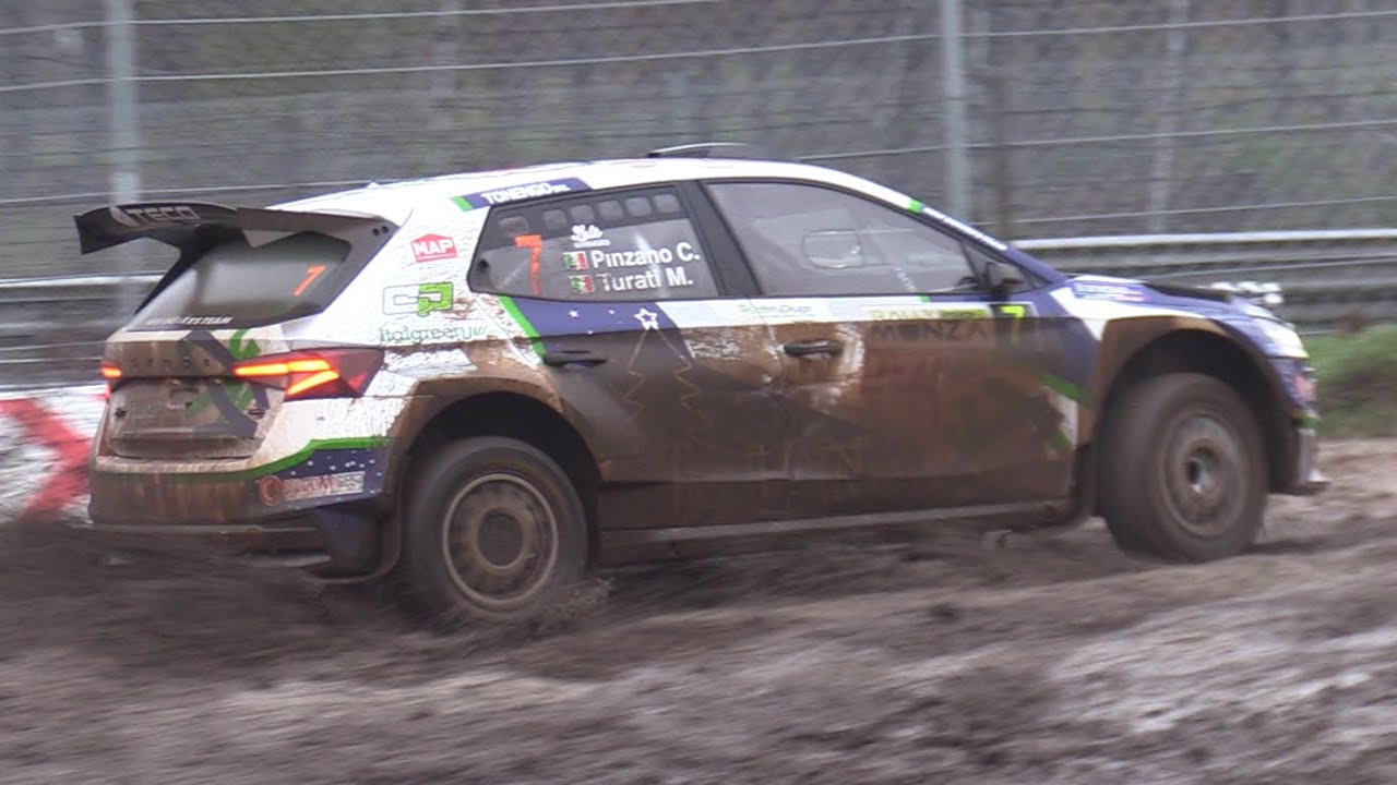 ACI Rally Monza 2023 Day 1- Skoda Fabia RS Rally2, Ford Fiesta N5, Peugeot 208 Rally4 & More