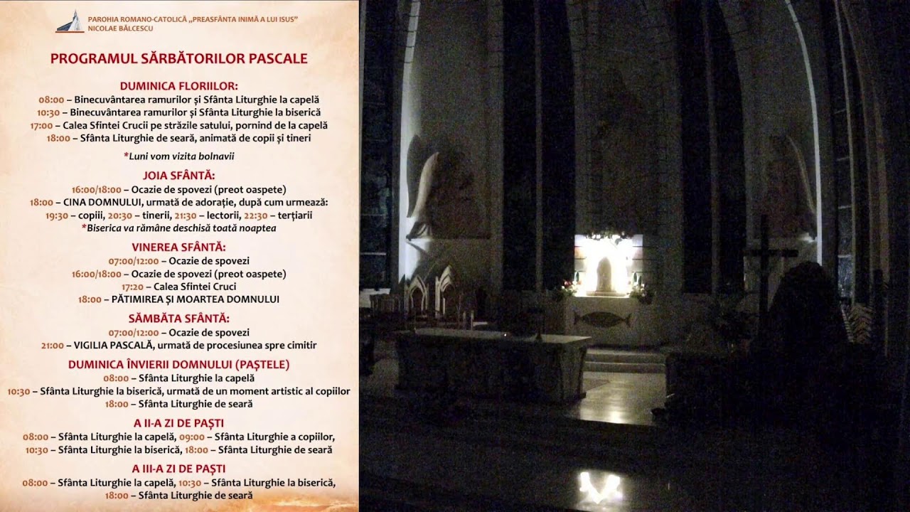 LIVE - Biserica Romano-Catolică 