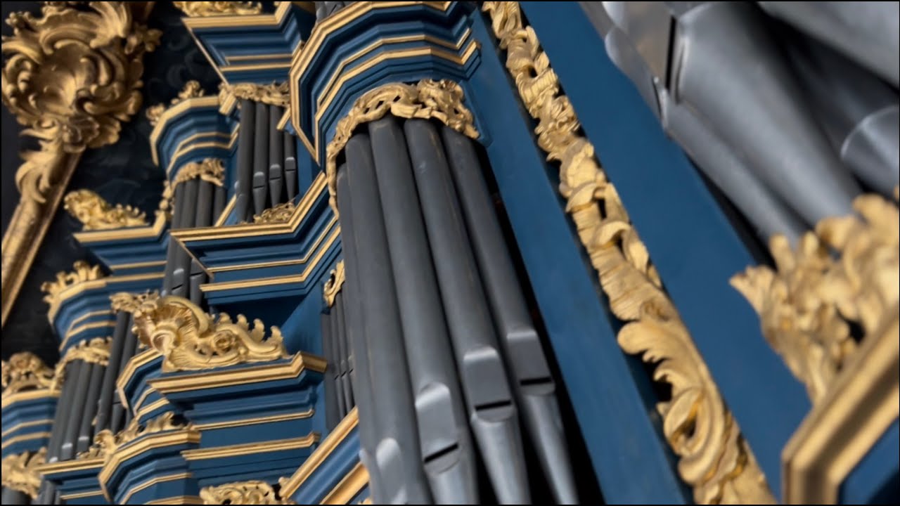 Marc Fitze plays the Gloger Organ in Kongsberg, Norway