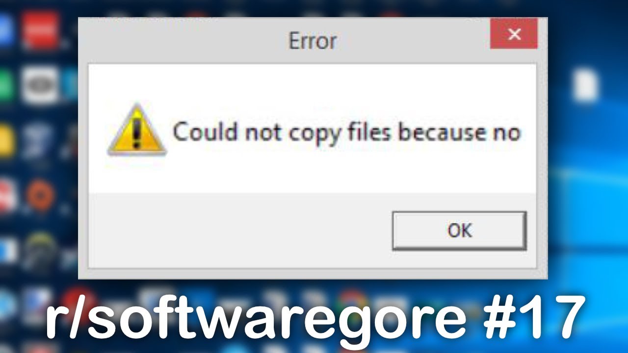 r/softwaregore Лучшие посты #17