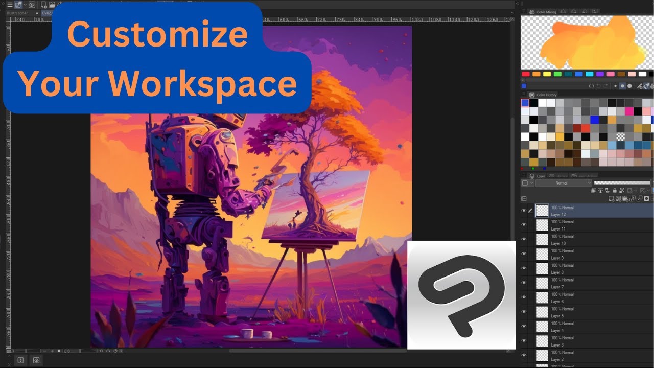 How To Customize Clip Studio's Interface For Your Creative Workflow