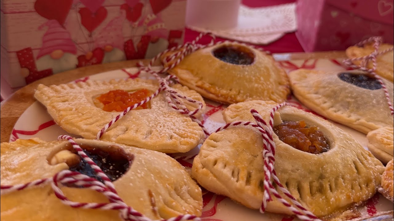 Corazones rellenos ❤️ Amor a la vista | Receta fácil y elegante para San Valentín