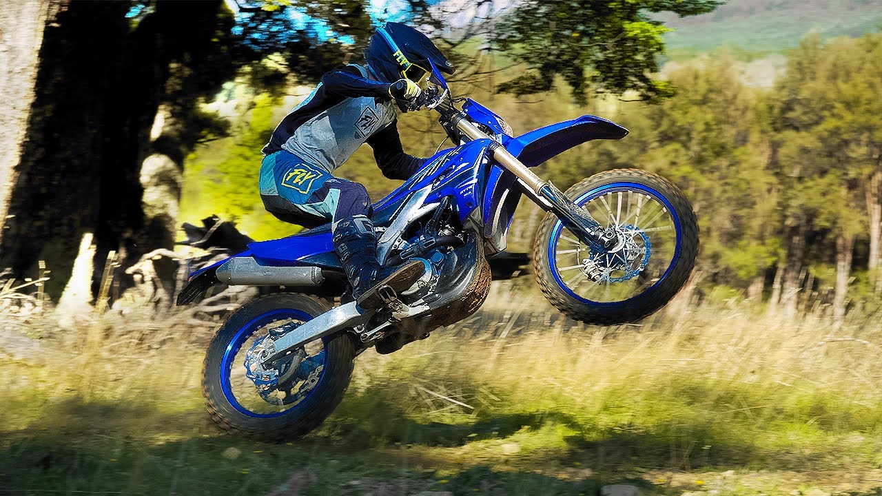 YAMAHA WR250F RAW SOUND!!! (14,000 RPM)