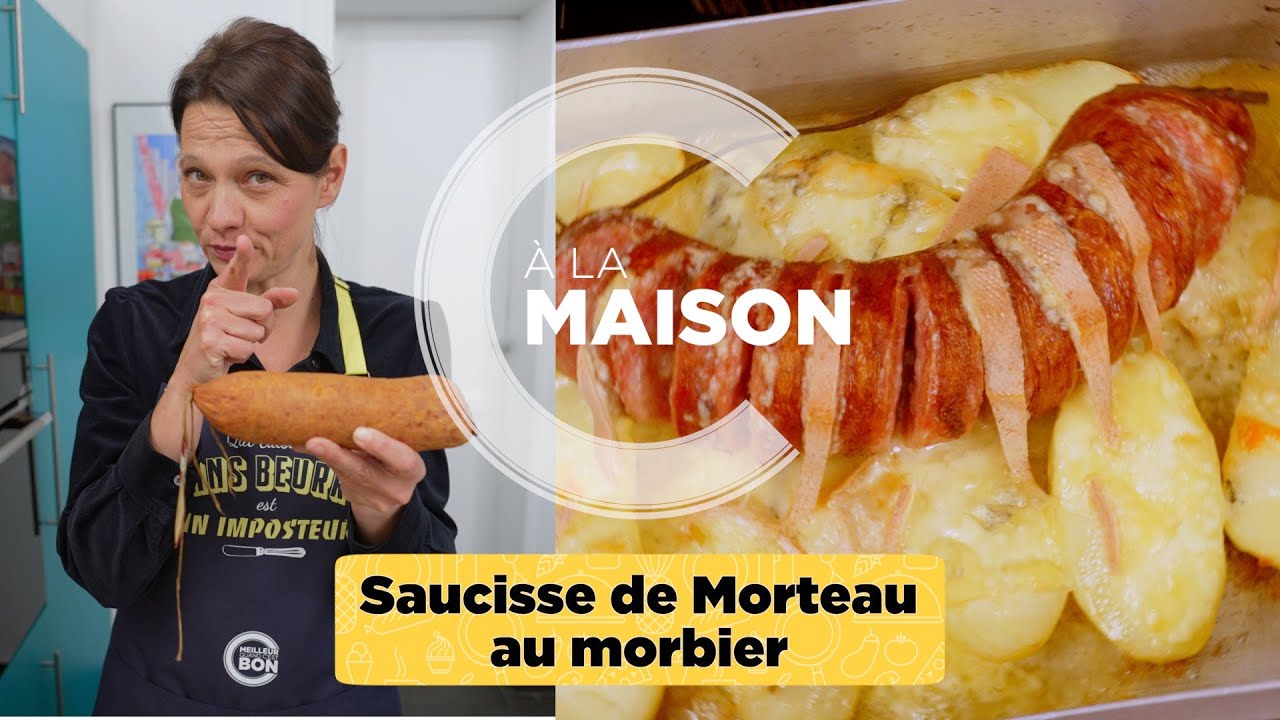 Saucisse de Morteau au morbier