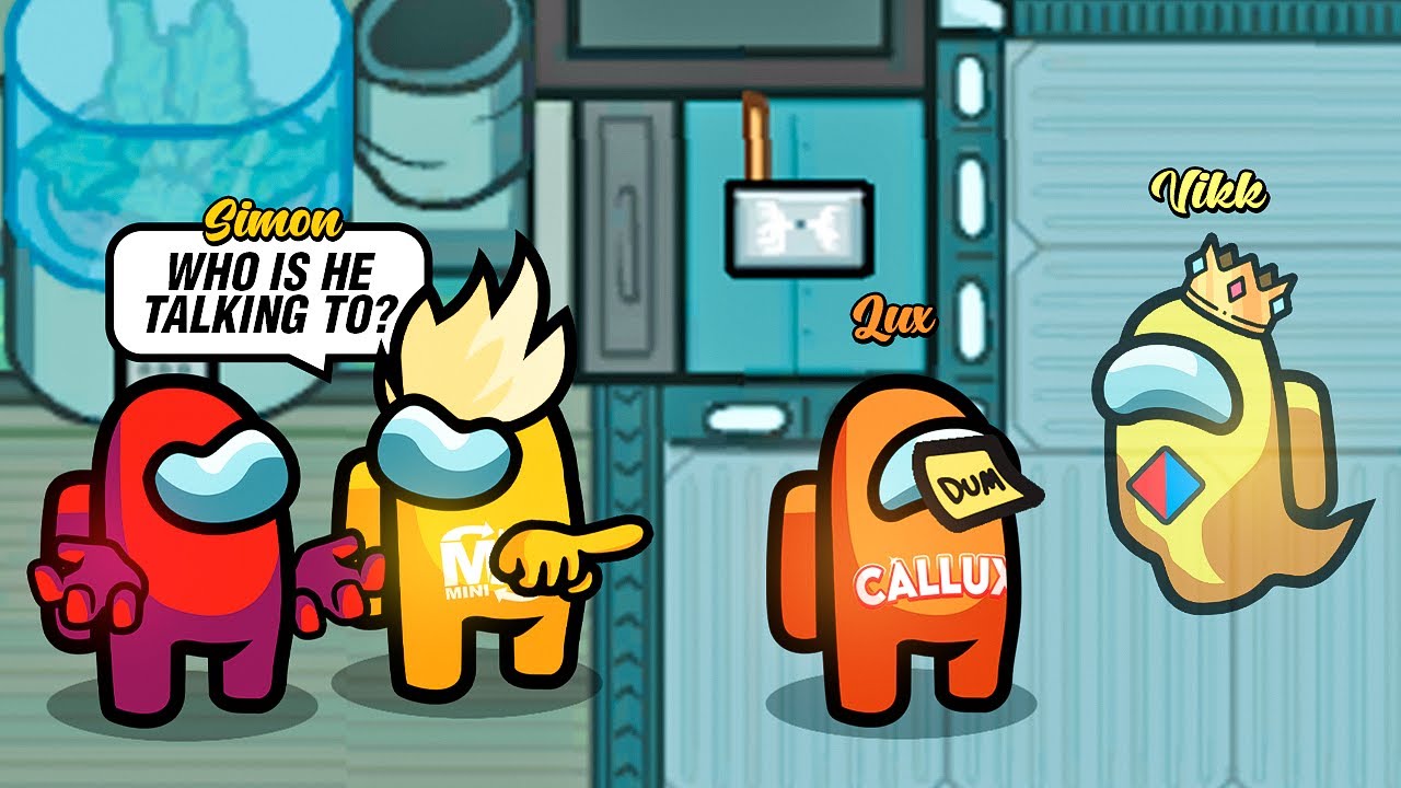 THE IMPOSTORS WERE TALKING TO GHOSTS?? (Proximity Chat Among Us)