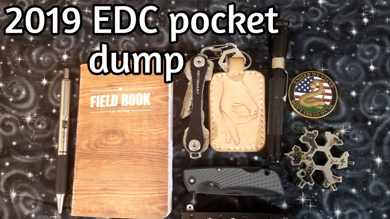 2019 EDC Pocket Dump #everydaycarry #edc #pocketdump
