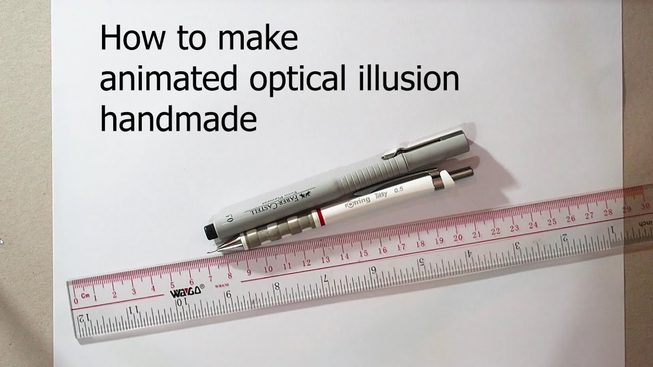 How to make [Animated Optical Illusion] Ep.1