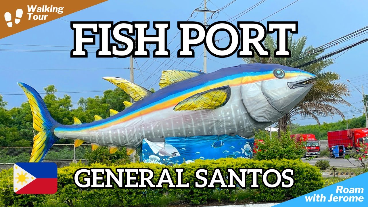 FISH PORT MARKET - GENSAN 🇵🇭🐟 | TUNA CAPITAL OF THE PHILIPPINES | WALKING TOUR