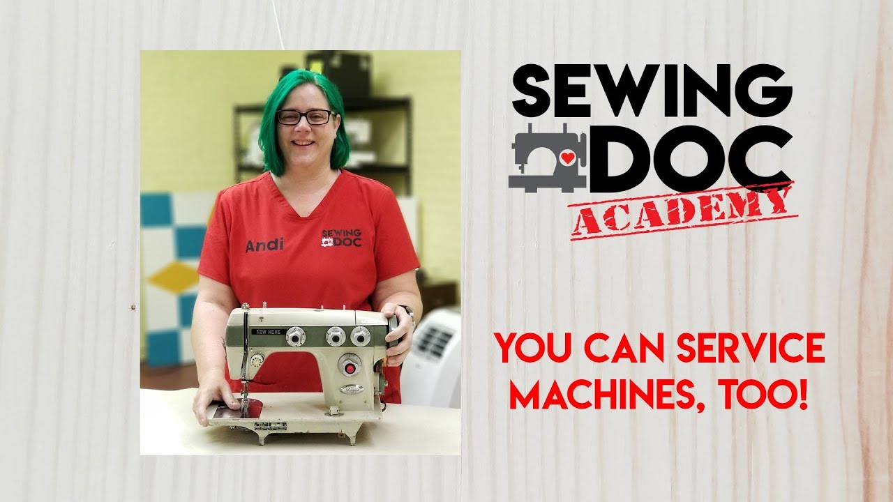 Sewing Doc Academy will teach you sewing machine service!
