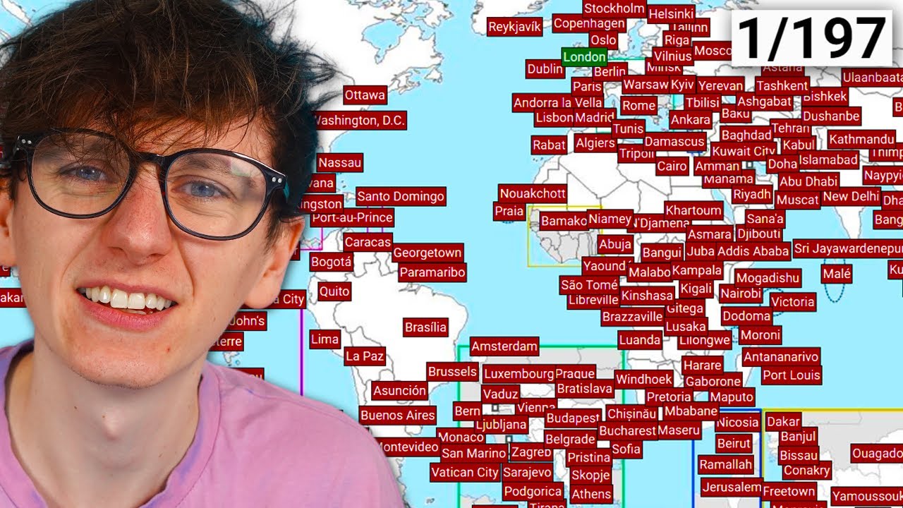 Will I Actually Learn Capital Cities of the World?
