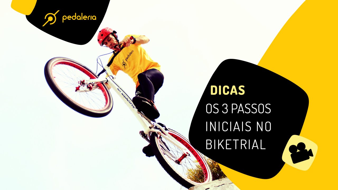 Pedaleria - Os 3 passos para inicar no Biketrial