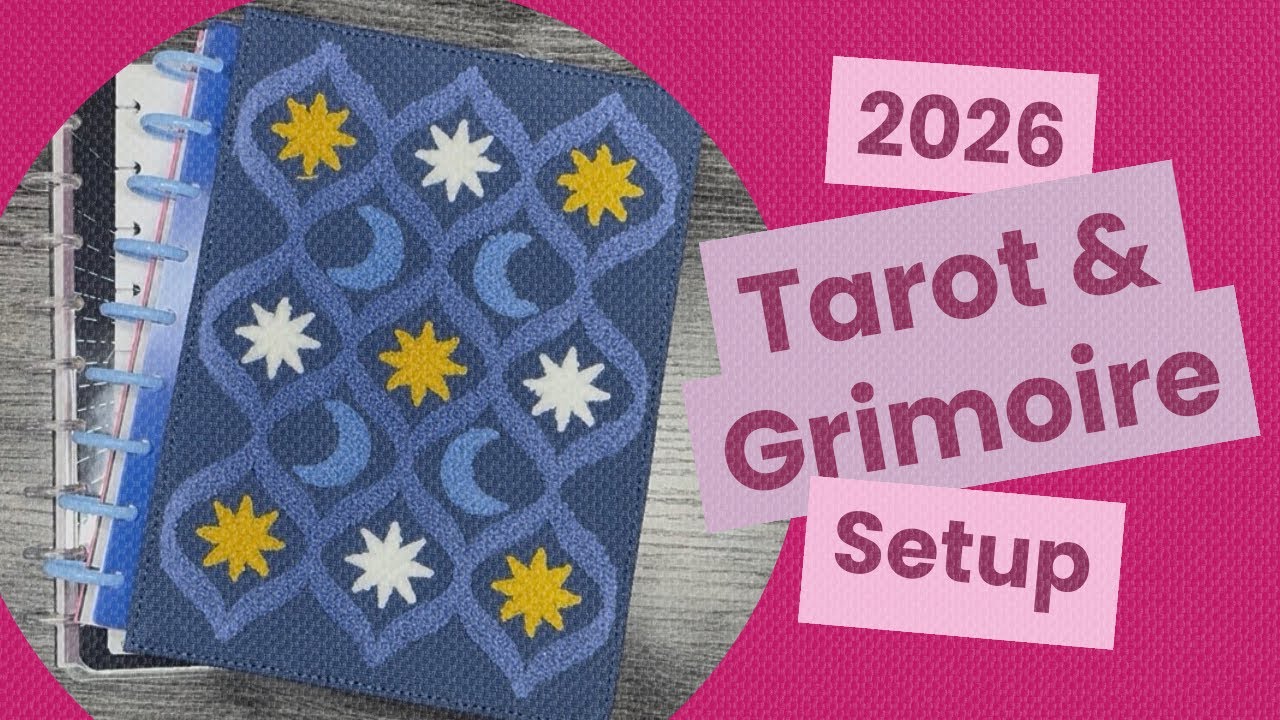 2026 Planner Setup | Happy Planner and Writual | Tarot and Grimoire Planner