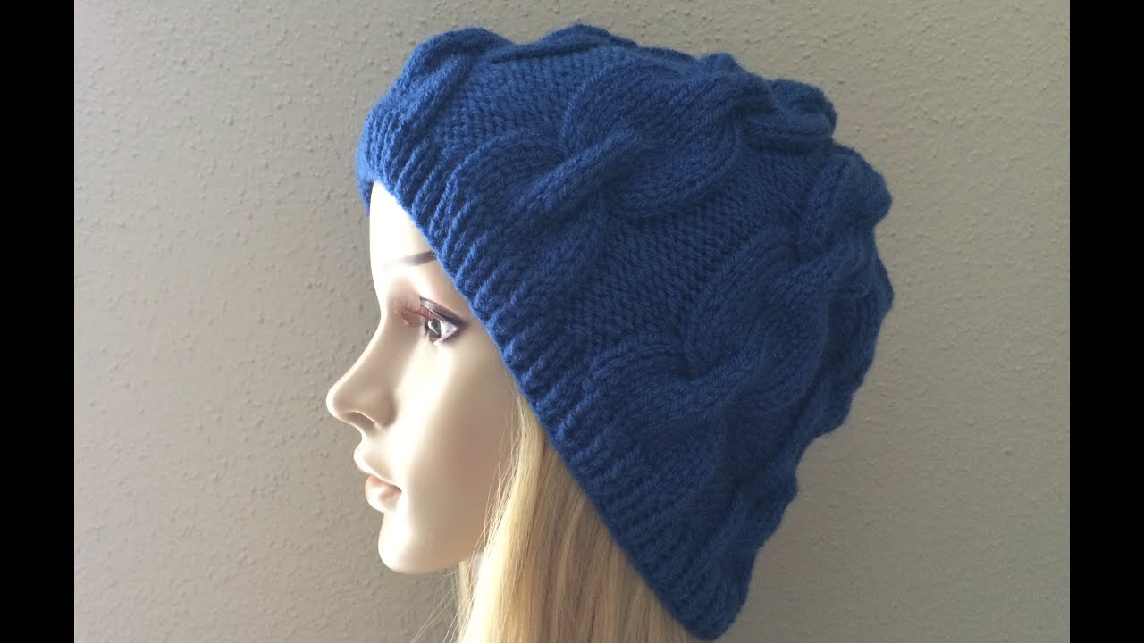 How To Knit A Chain Link Hat, Lilu's Handmade Corner Video # 9
