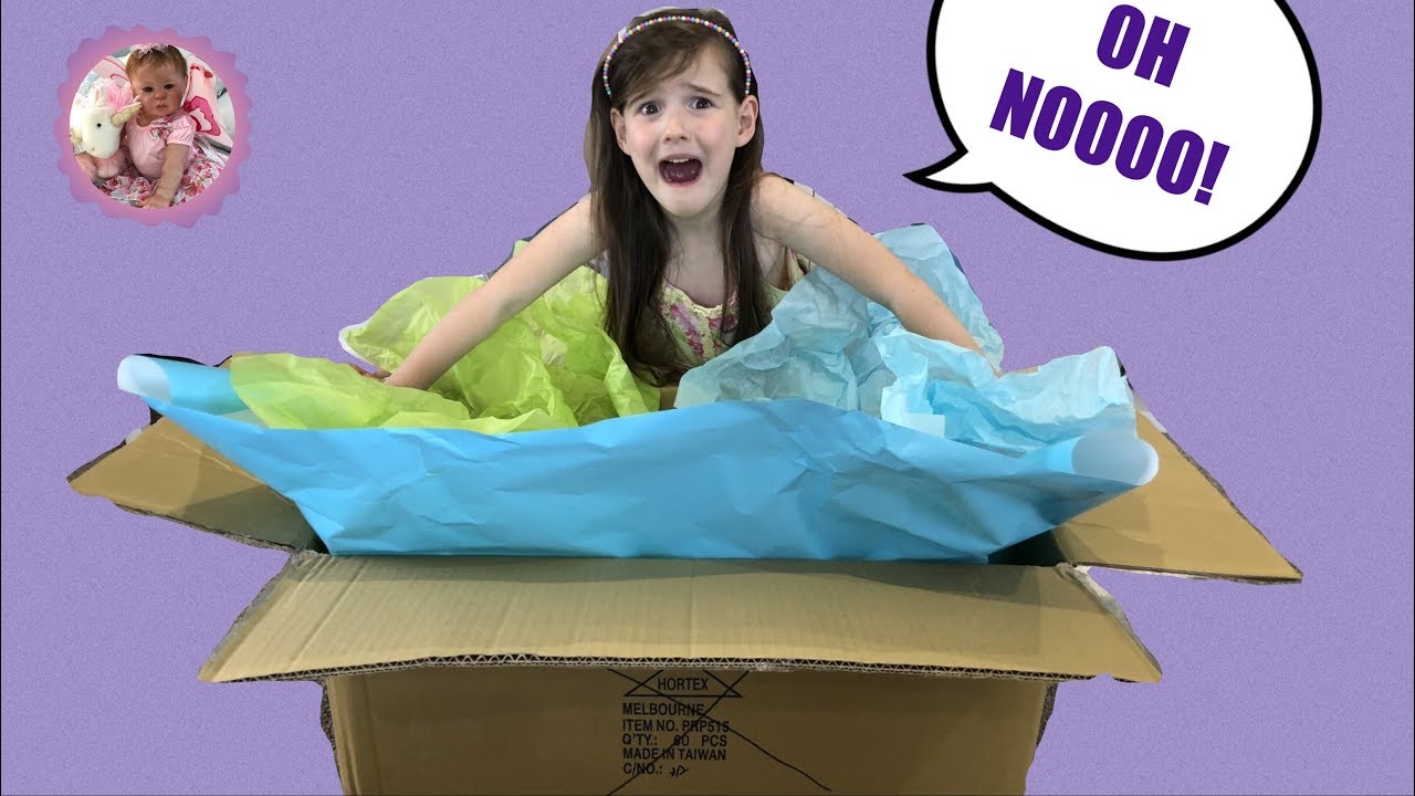 * DISASTER * REBORN TODDLER BOX OPENING - WHERE IS THE TODDLER?