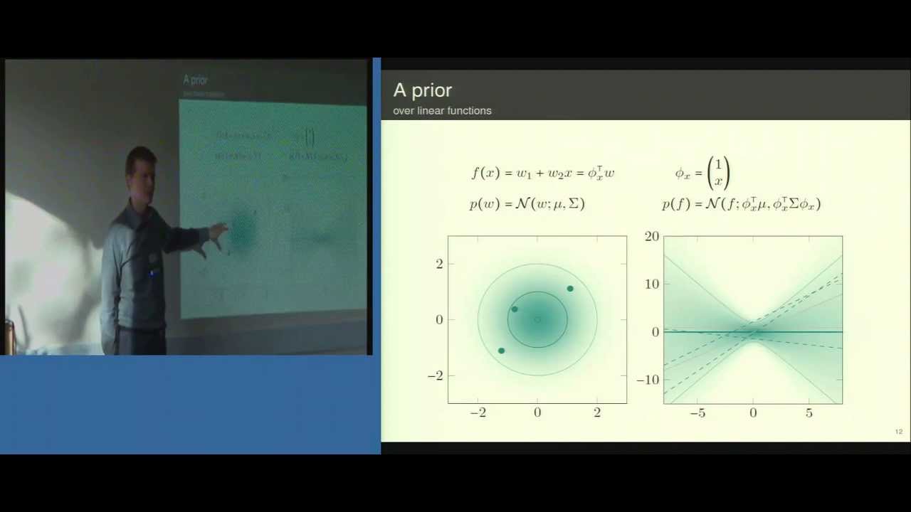 Philipp Hennig: Introduction to Gaussian Processes II