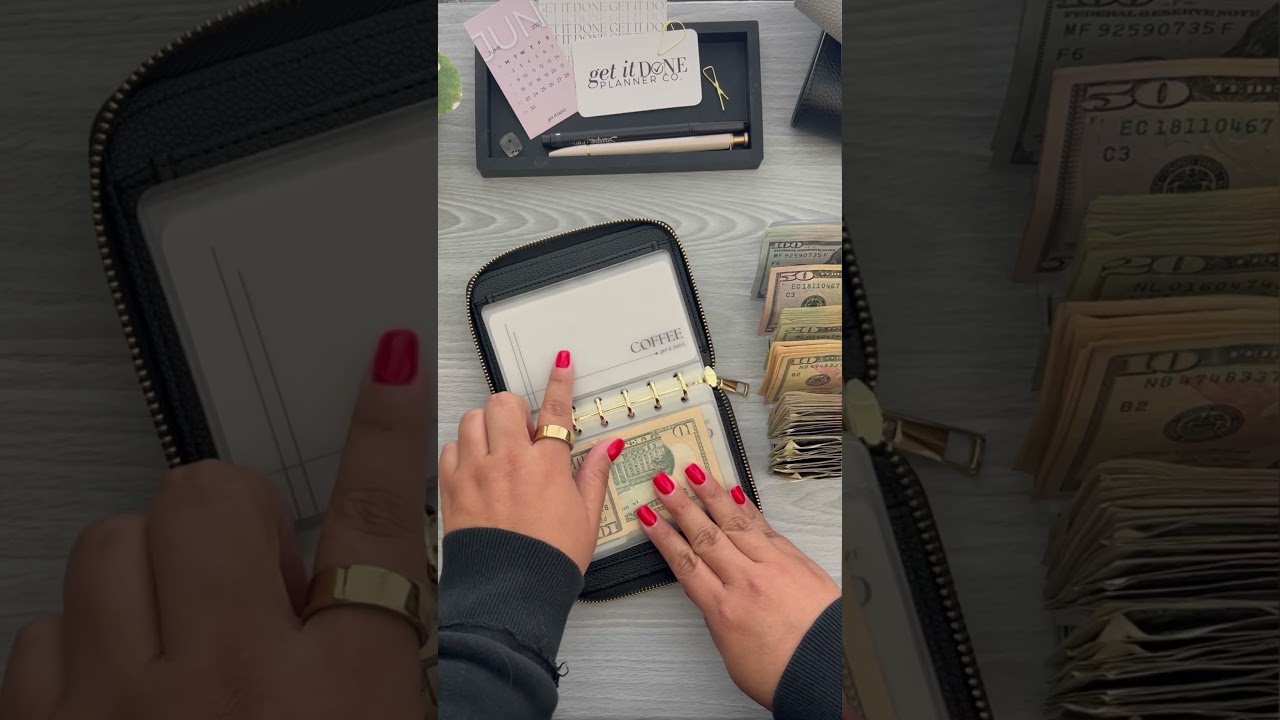 ✨Wallet Cash Stuffing Time!✨ #cashstuffing #budgetwithme #walletstuffing