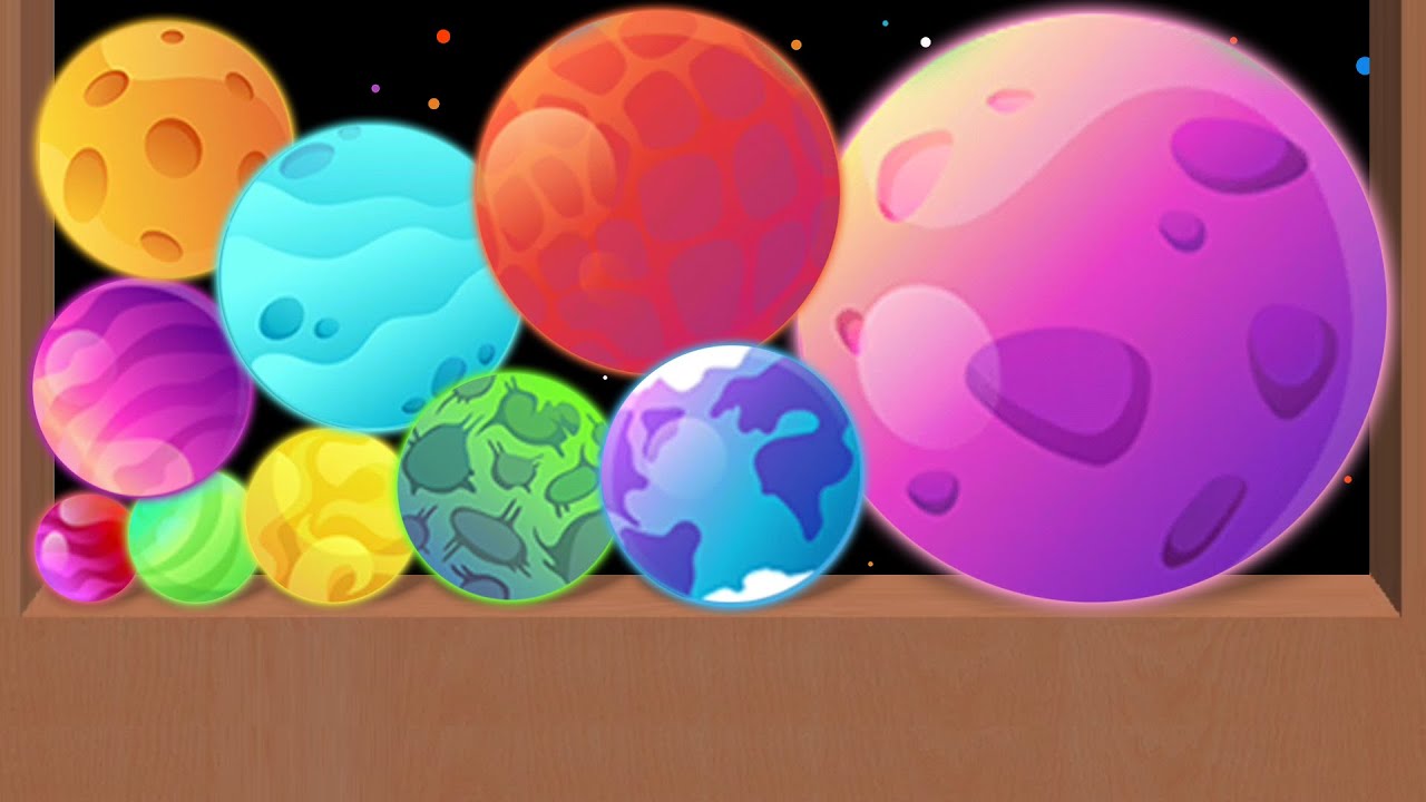 GALAXY MERGE - Puzzle Games, Spacemelon (Watermelon Game) Planet Merge Master - Evolution Galaxy