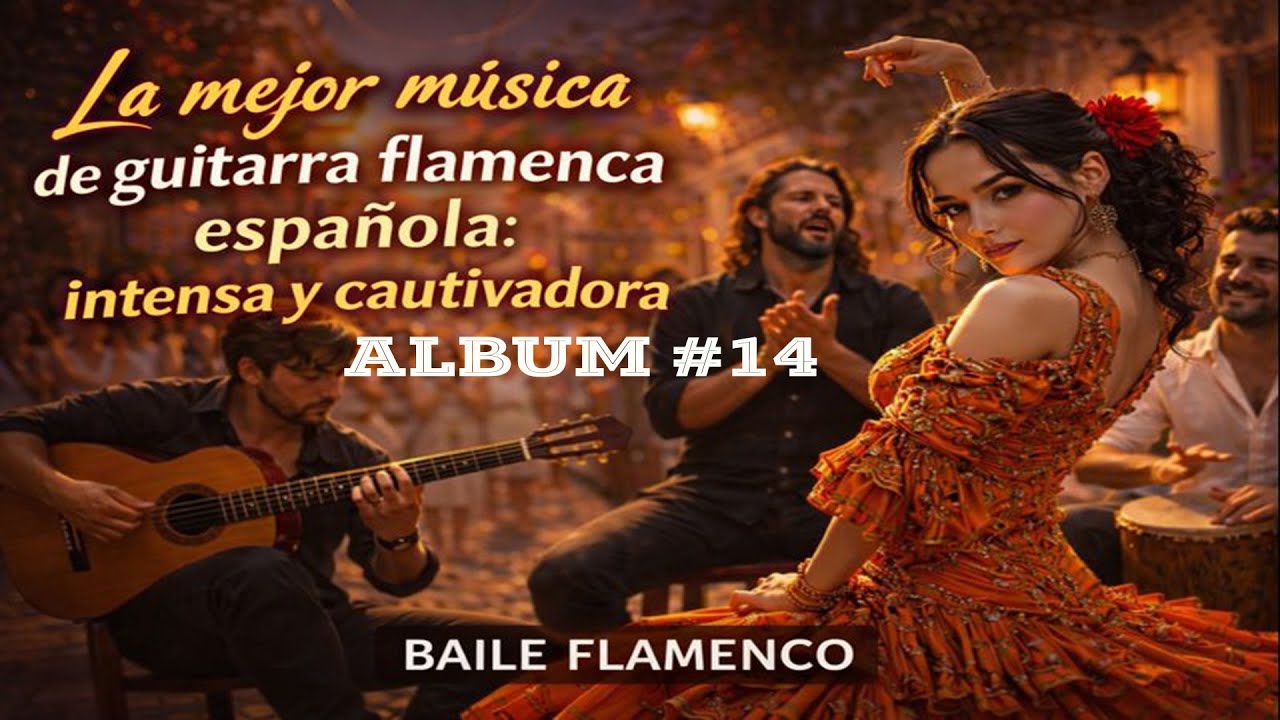 Colección de la mejor música de guitarra flamenca n.º 14 | Melodías flamencas que te harán bailar