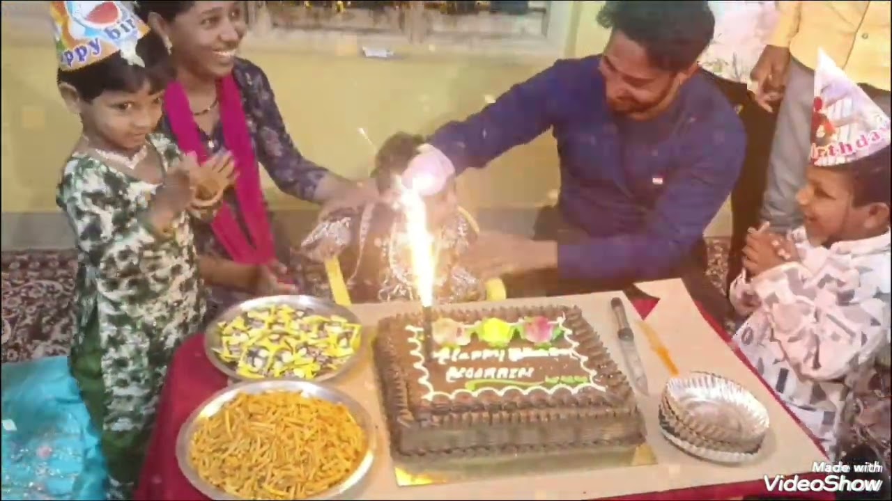 Noorain birthday 🎈🎂 1 year video 📷📸