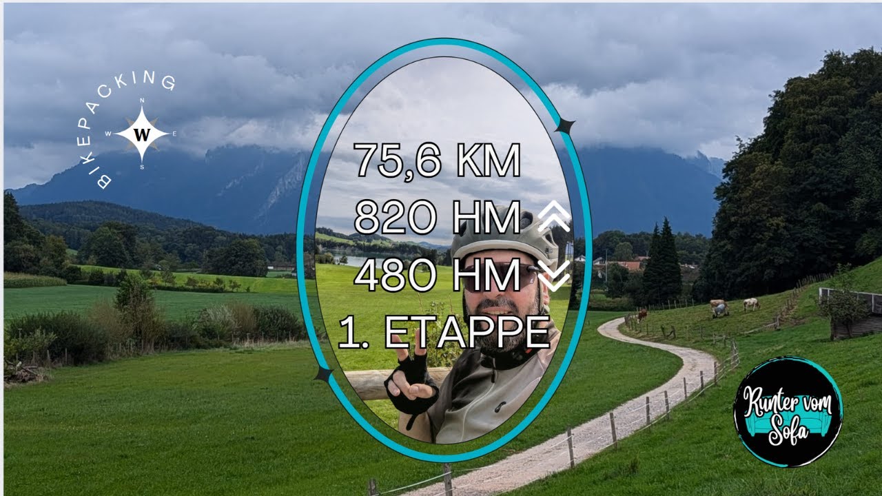 Bodensee- Königsee- Radweg- Etappe 1| Wir wollten es ja nicht anders!