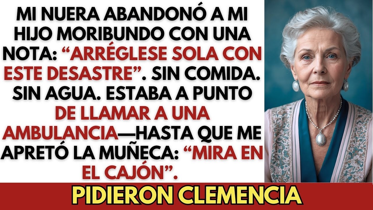 Mi Nuera Dejó A Mi Hijo Moribundo Solo En Casa Con Una Nota: “Arréglese Sola Con Este Desastre”