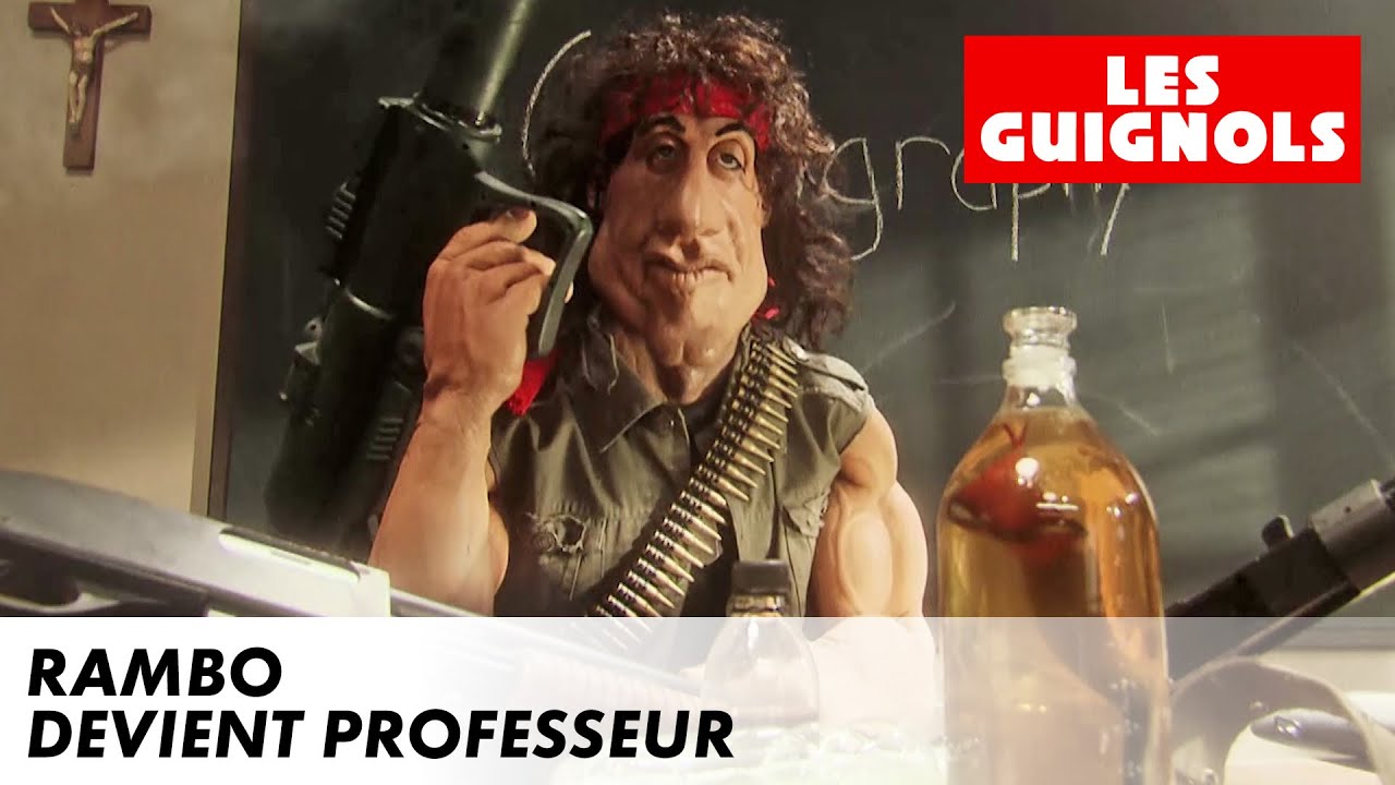Rambo devient professeur - Les Guignols - CANAL+