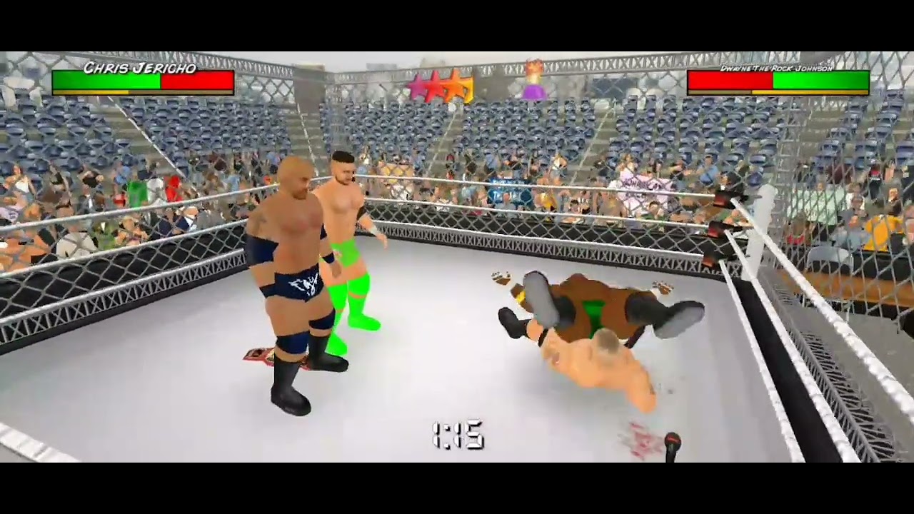 8 Man Countdown Elimination Match inside a Cage for The World Heavyweight Championship.