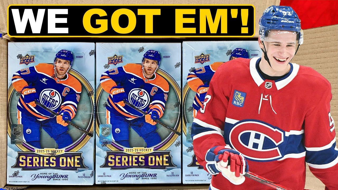 ПОДОЖДИТЕ... ОН СОХРАНЯЕТ СВОЮ ЦЕННОСТЬ?!? - 2025-26 Upper Deck Series 1 Hockey Hobby Case Break ...