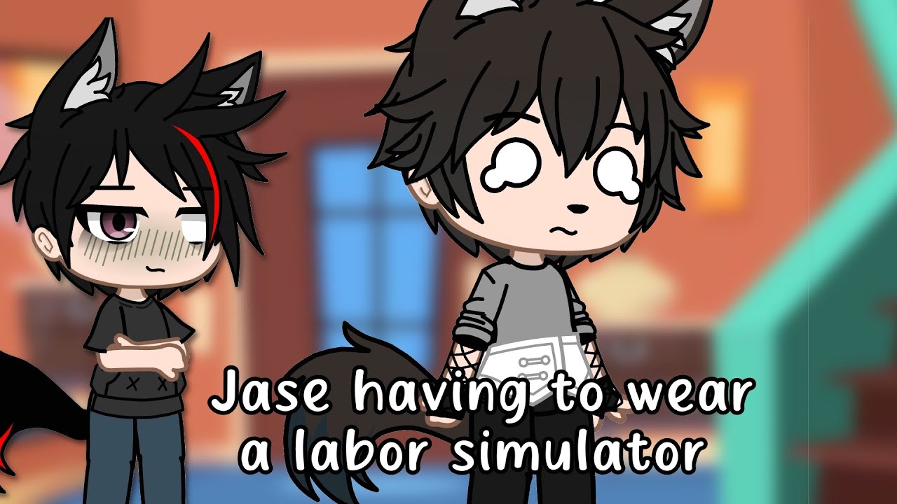 Jase trying a labor pain simulator|| Gacha skit|| Gacha ultra 