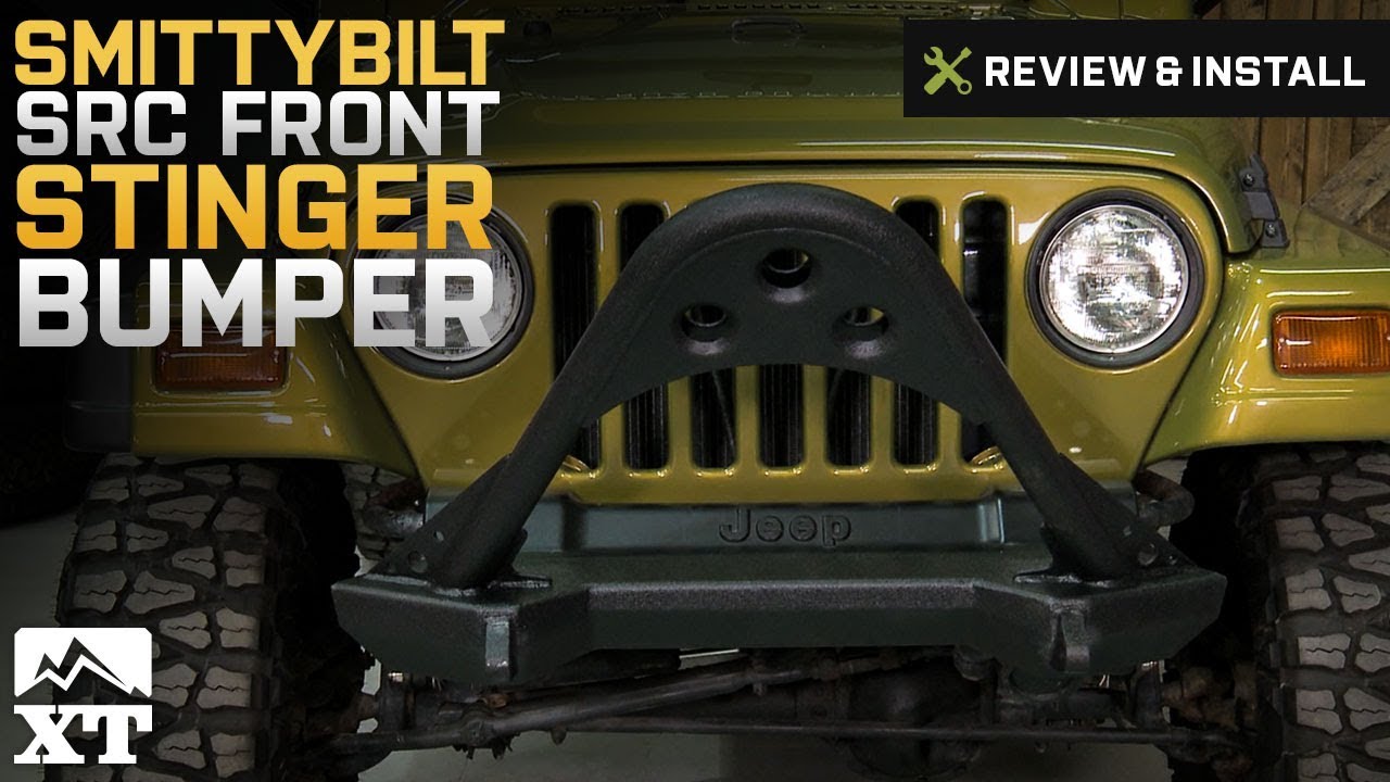 Jeep Wrangler Smittybilt SRC Front Stinger Bumper (1987-2006 YJ & TJ) Review & Install