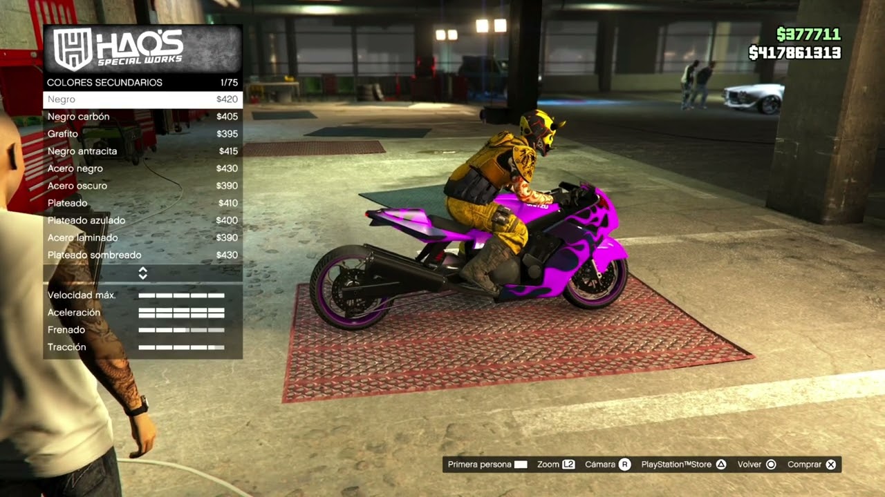 GTA ONLINE - Tuneamos La Hakuchou Drag En El Taller De Hao - PS5 - El Identificado