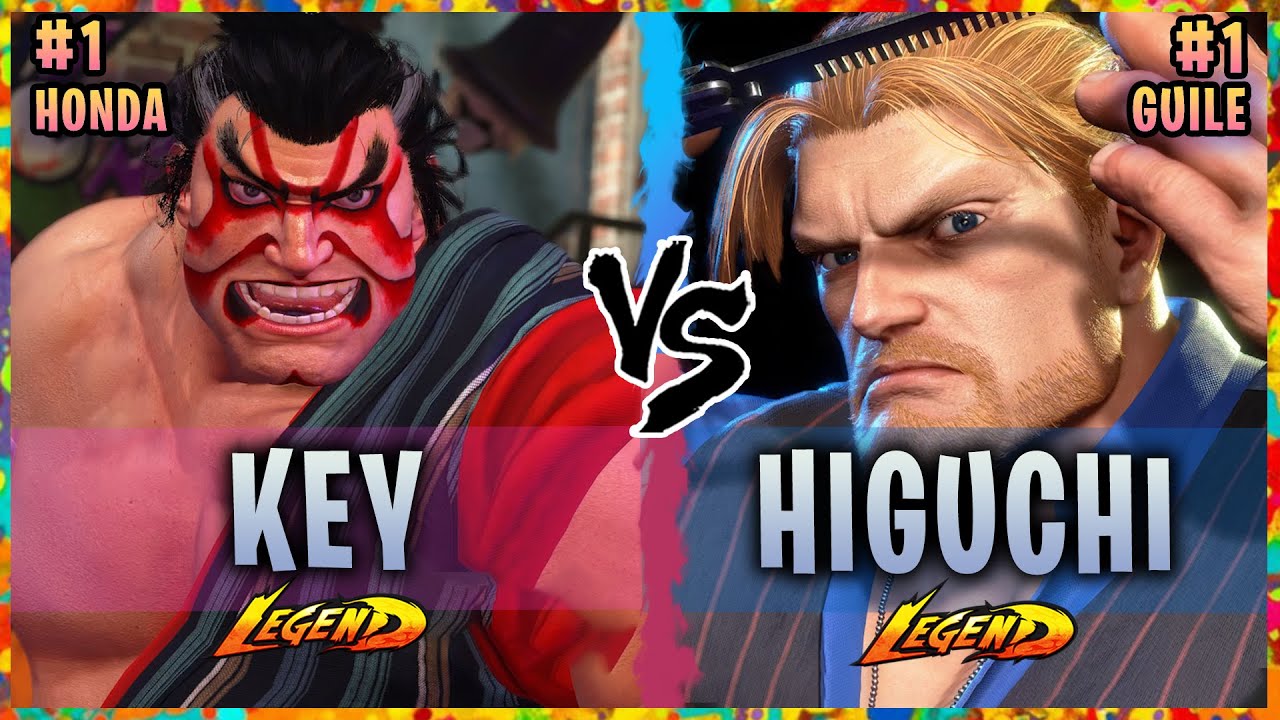 SF6 ▰ Ranked #1 E.Honda (KEY) Vs. Ranked #1 Guile (Higuchi)『Street Fighter 6』