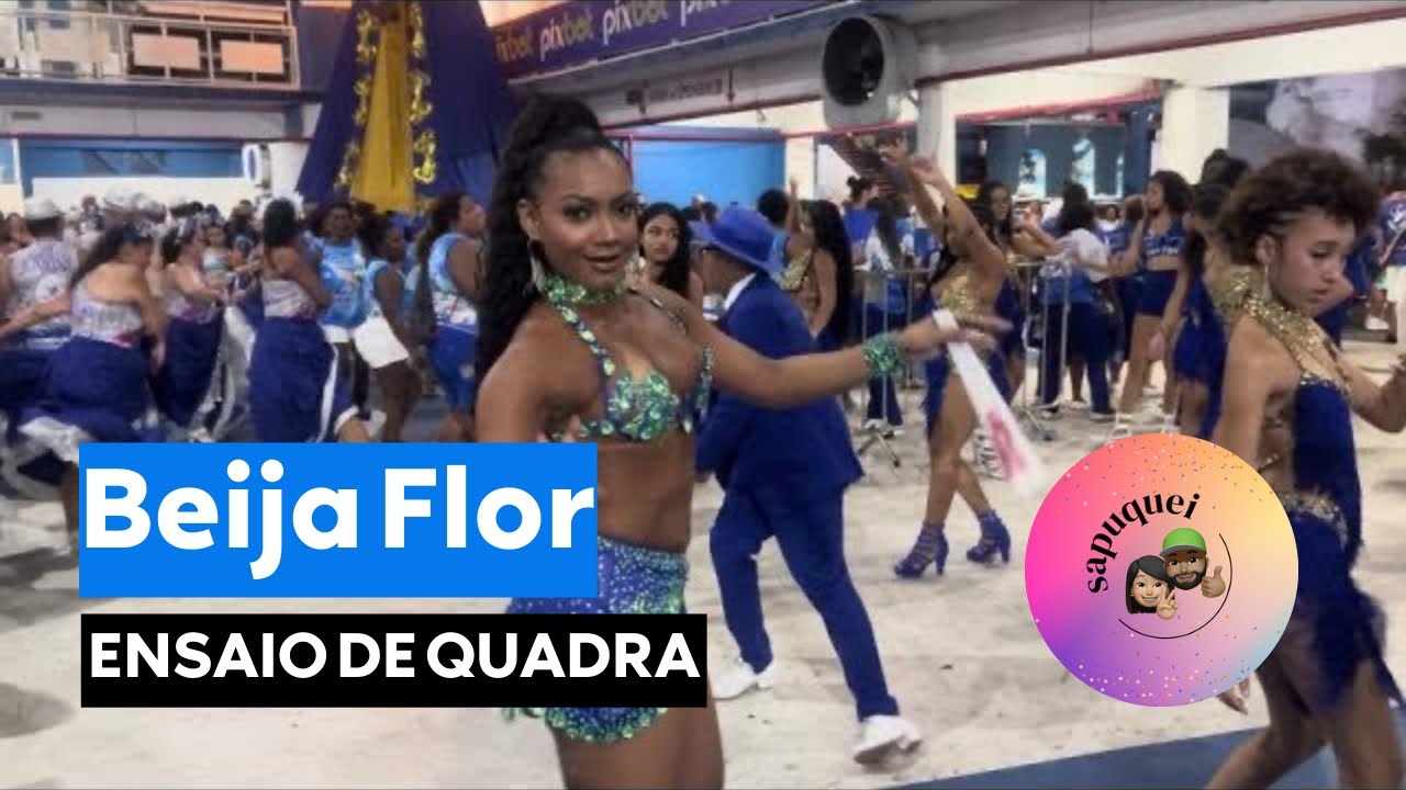 ENSAIO DE QUADRA 2024 | BEIJA FLOR DE NILÓPOLIS | #SAPUQUEI