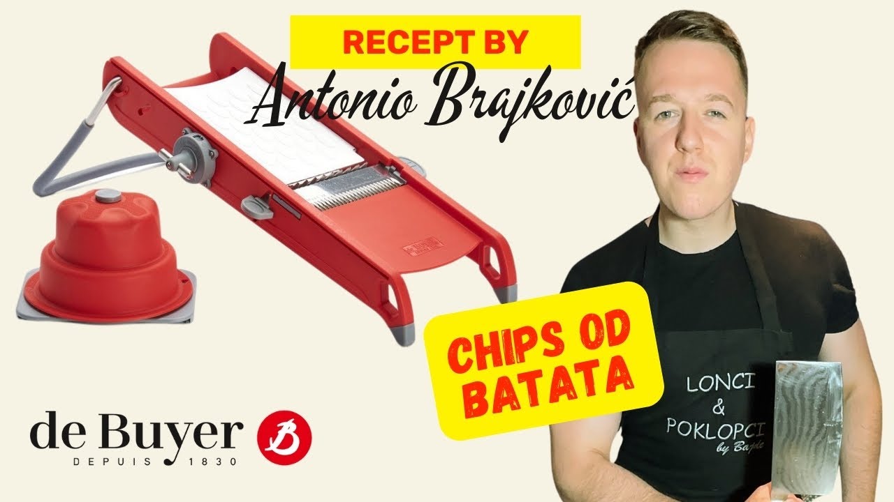Chips od batata by Antonio Brajković #debuyer #mandolina