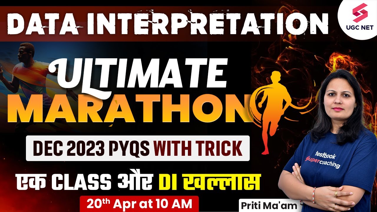 UGC NET Paper 1 Data Interpretation | Paper 1 Data Interpretation Marathon | NET Paper 1 | Priti Mam